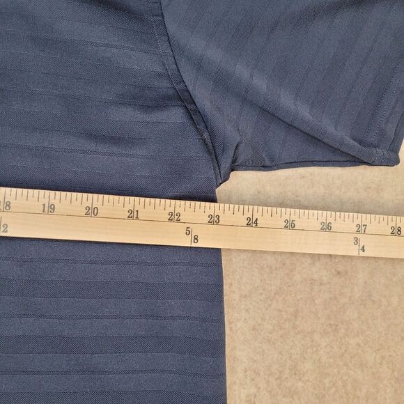 Ahead Golf Shirt Mens Large Black PCCA Logo Short Sleeve Stretch Performance - Picture 5 of 10